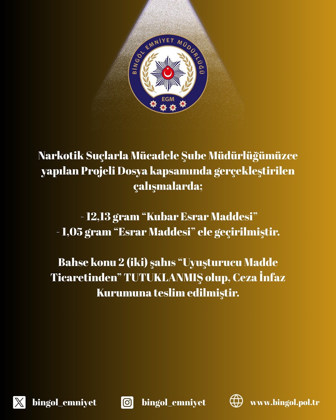 Bing&ouml;l&rsquo;de aranan 4 ş&uuml;pheli yakalandı
