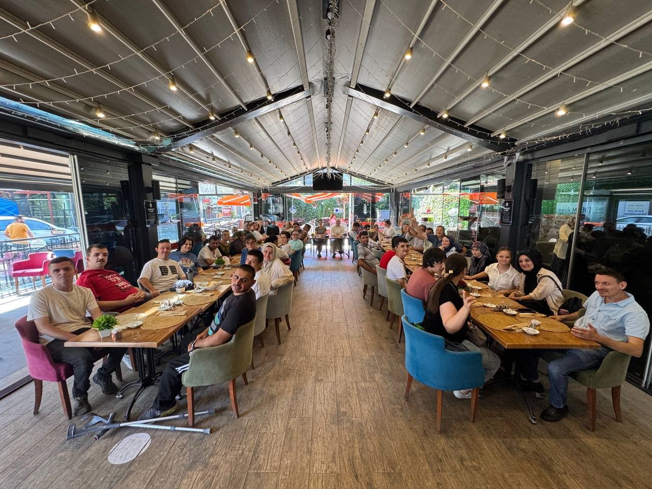 Engelsiz yaz atölyelerinde sıcak buluşma