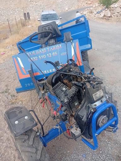 Siirt’te patpat kazası: 1 ağır yaralı