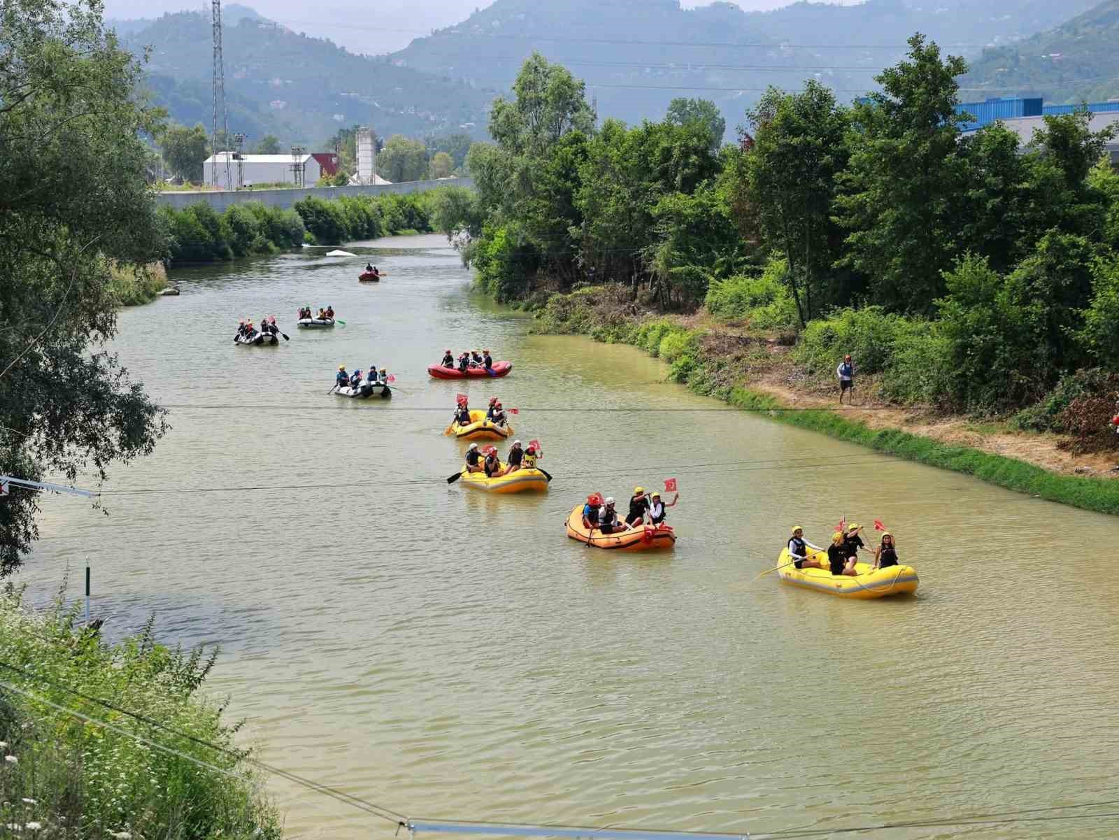 Giresun’da Rafting Türkiye Şampiyonası heyecanı