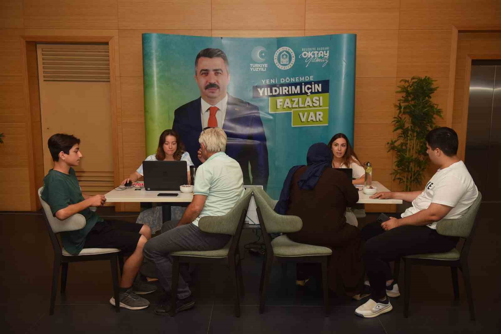 Yıldırım Belediyesi’nden tercih desteği