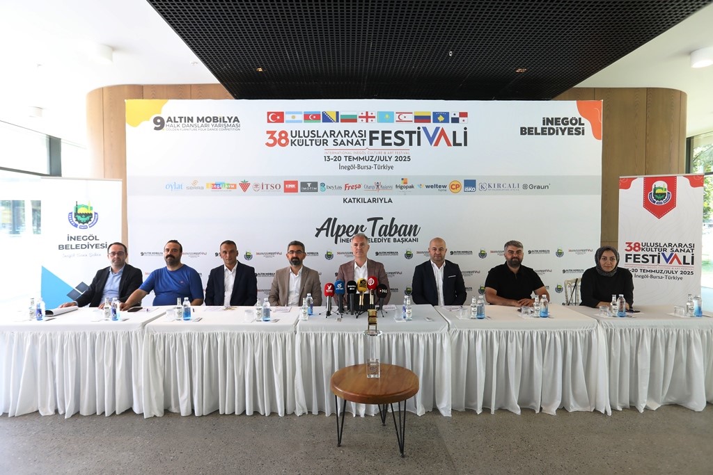 İnegöl’de 38. Uluslararası Kültür Sanat Festivaline geri sayım