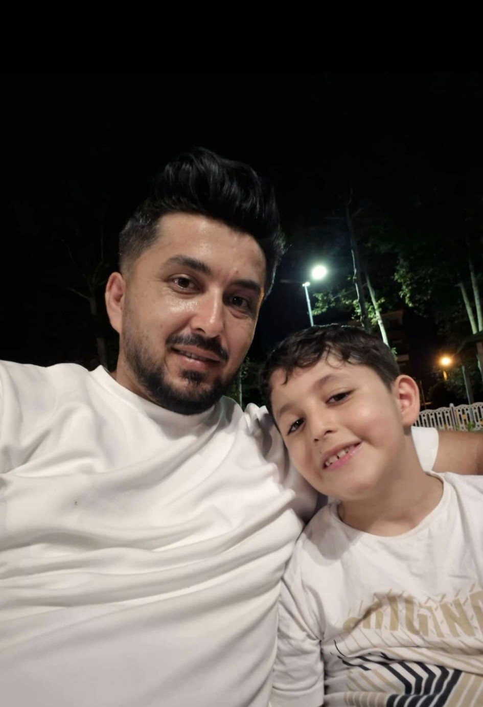 Lunapark çıkışı aracın çarpması sonucu hayatını kaybeden baba-oğul toprağa verildi