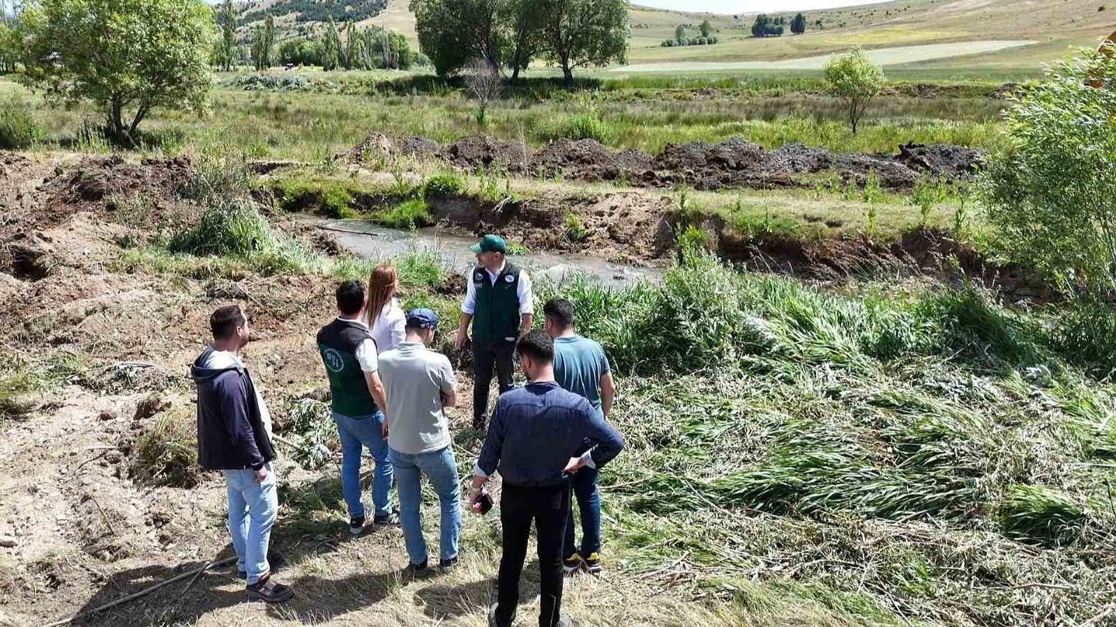 Bayburt’ta arazi toplulaştırma çalışmaları yerinde incelendi
