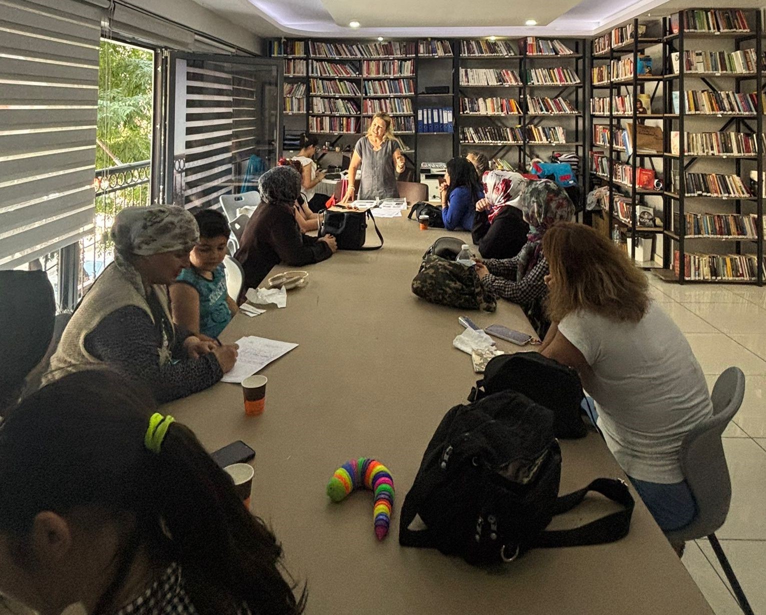 Tepebaşı Aile Destek Merkezi kursiyerlerine eğitim verildi