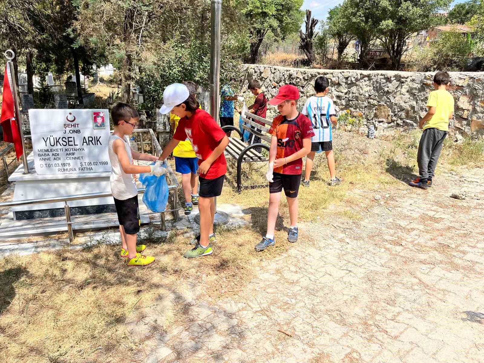 Hisarcık Gen&ccedil;lik Merkezi &ouml;ğrencilerinden &ouml;rnek davranış
