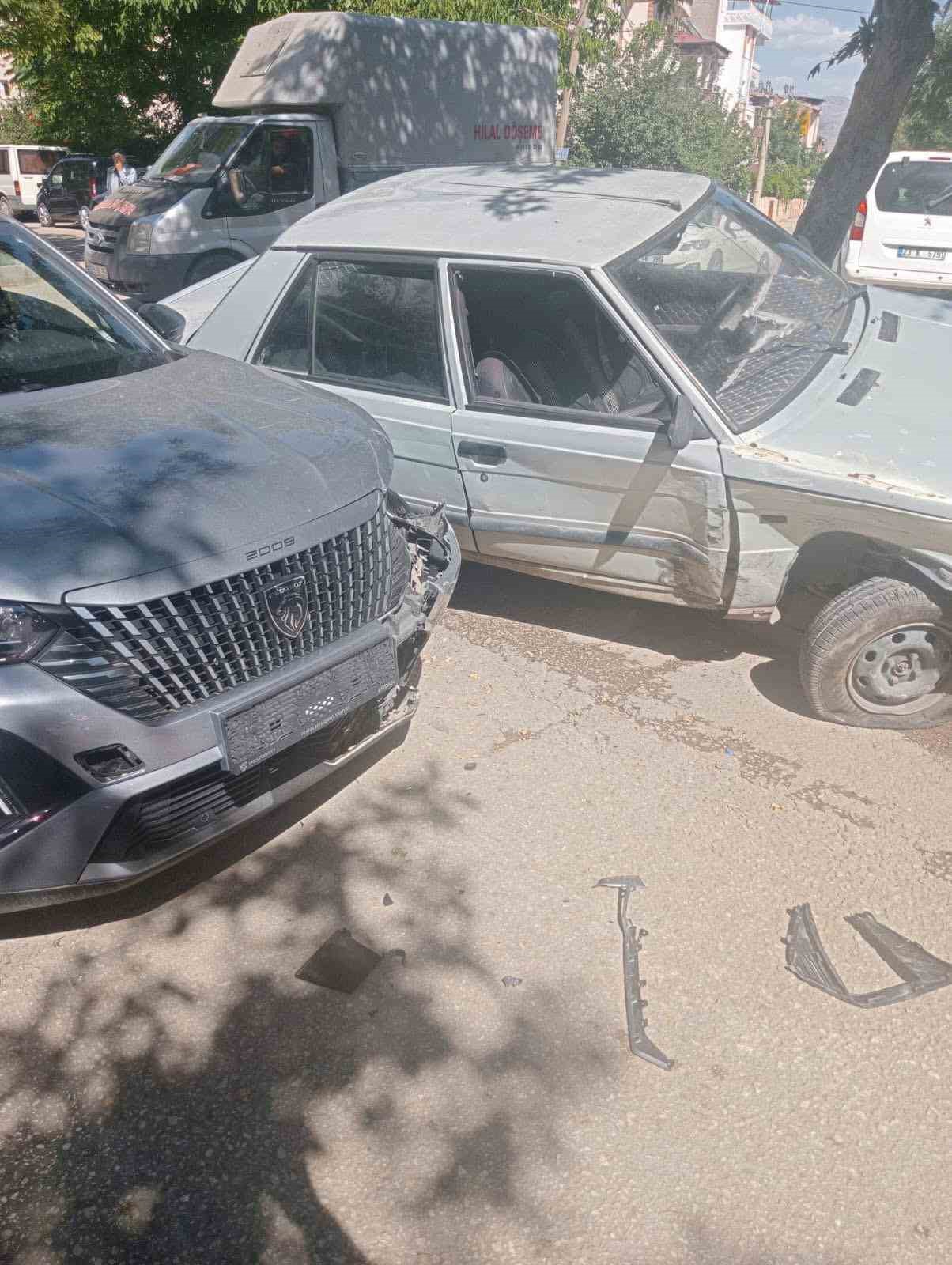 Elazığ’da trafik kazası