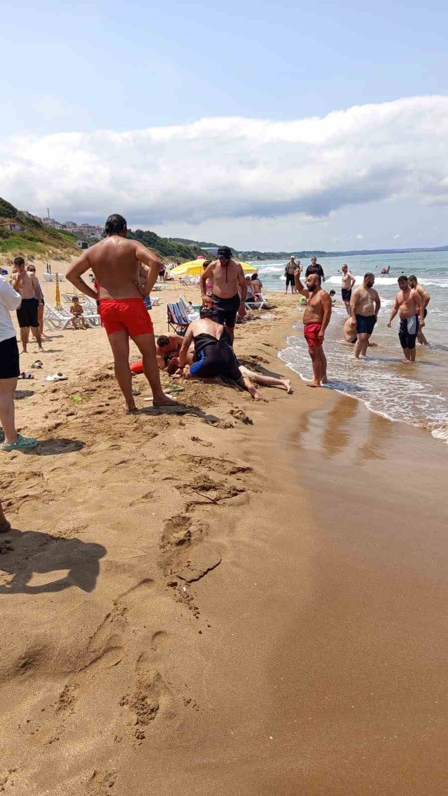 Sinop’ta bir kişi boğulma tehlikesi geçirdi