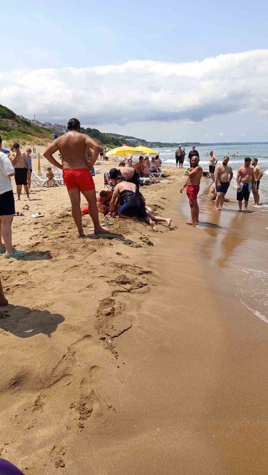 Sinop&rsquo;ta bir kişi boğulma tehlikesi ge&ccedil;irdi
