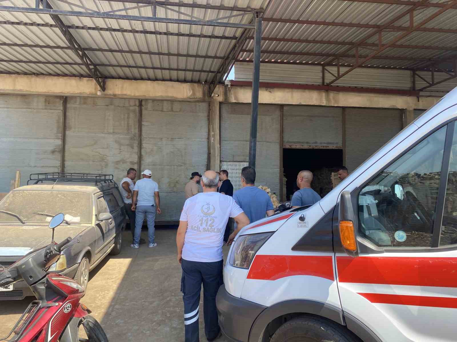 İş yerinde hayata gözlerini yumdu