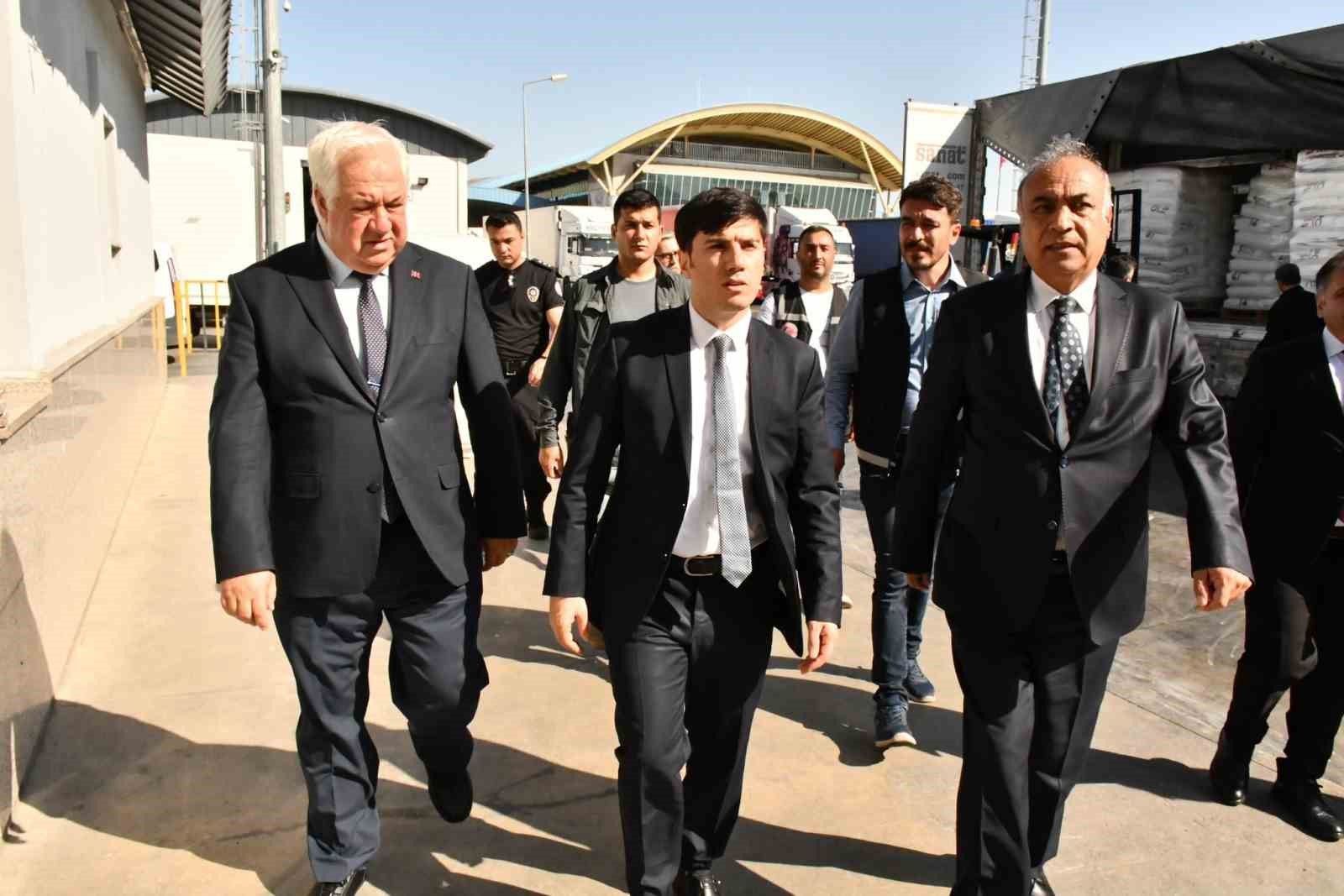 Aralık Kaymakamı Fatih Gülnar’dan Dilucu Gümrük Müdürlüğüne ziyaret