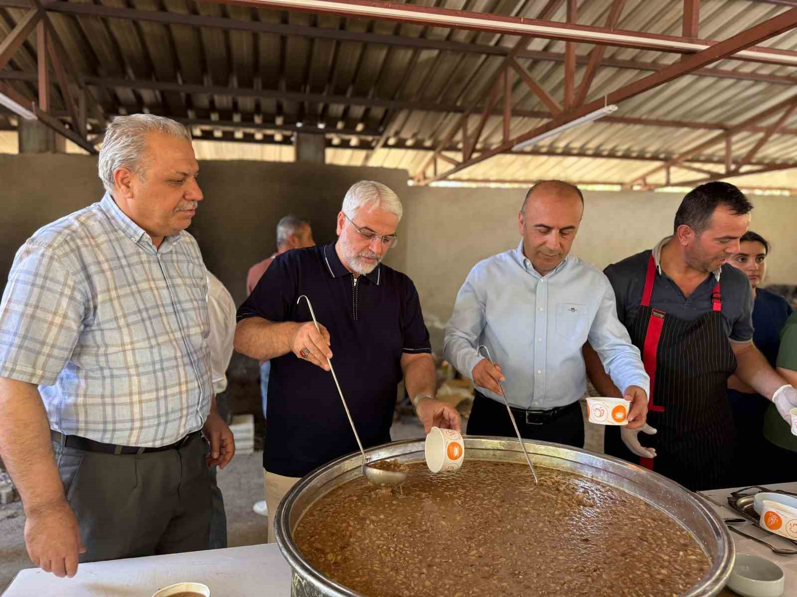 Başkan Kablan’dan Şeybor ziyaretinde aşure mesajı