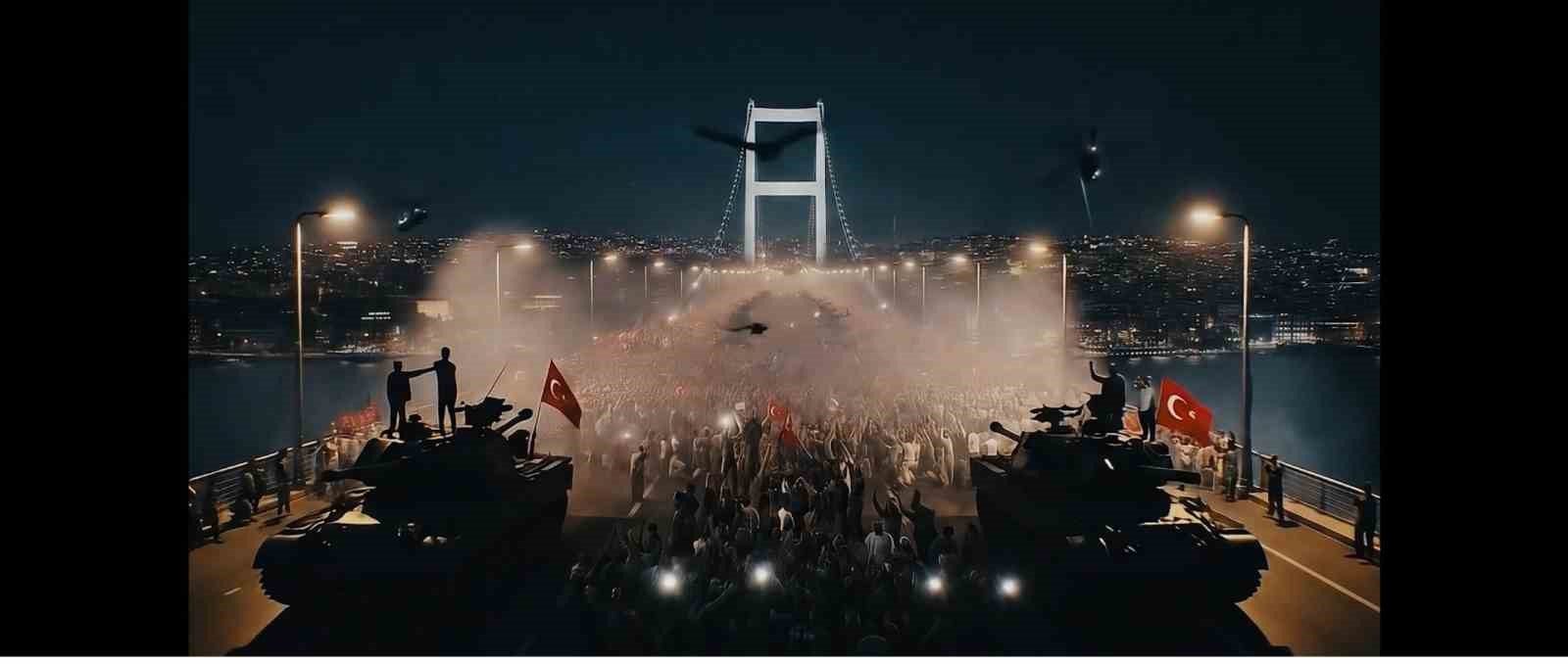 Ümraniye Belediyesi’nden 15 Temmuz’a anlamlı video: "Kuşlar Filleri Yener"