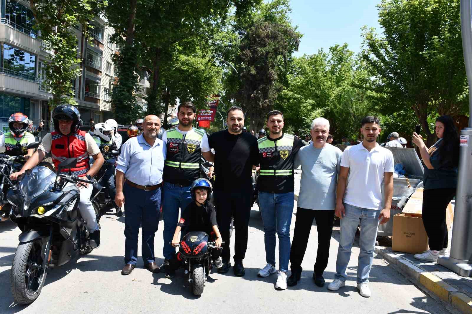 Vezirköprü’de motosiklet festivali düzenlendi