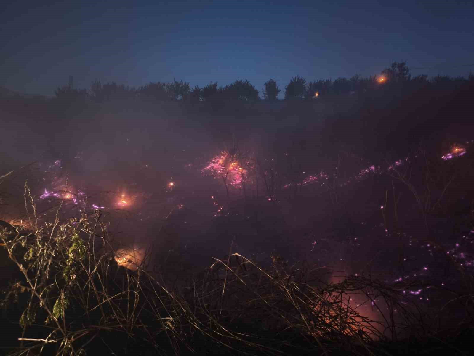 Malatya’da iki ayrı yangın