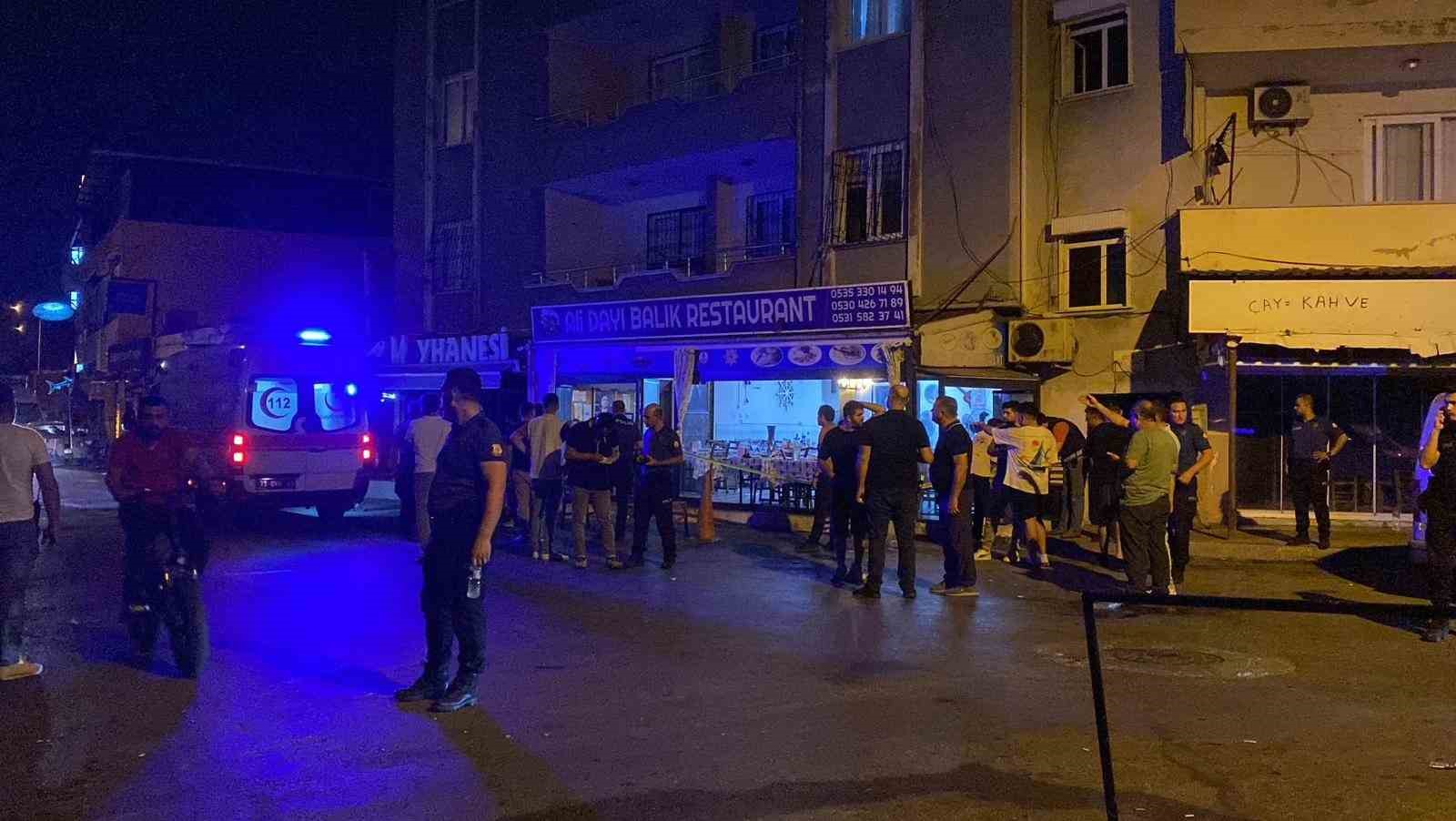 Mersin’de restoranda hesap tartışması kanlı bitti: 6 yaralı