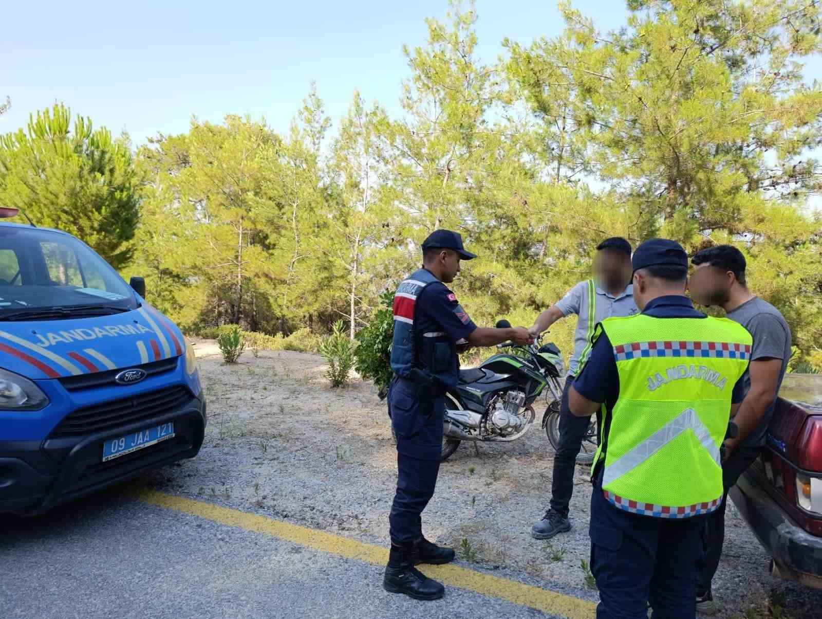Çine’de jandarmadan sulak ve ormanlık alanlara sıkı denetim