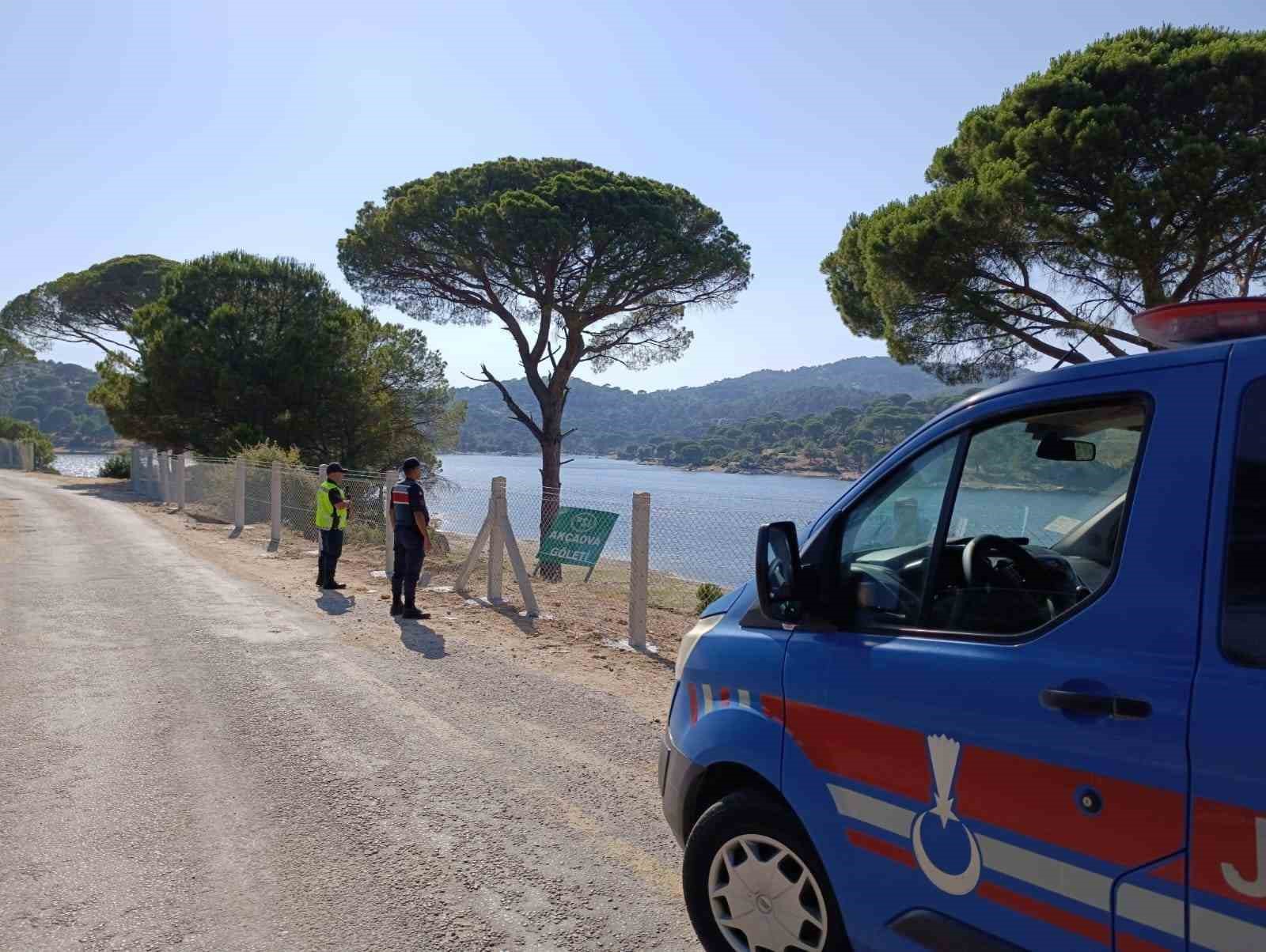 &Ccedil;ine&rsquo;de jandarmadan sulak ve ormanlık alanlara sıkı denetim
