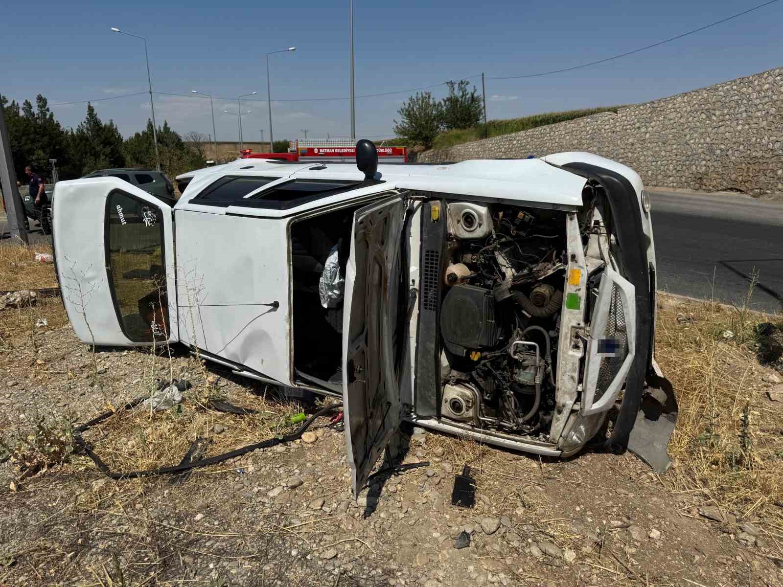 Batman’da piknik yolunda kaza: 5 yaralı