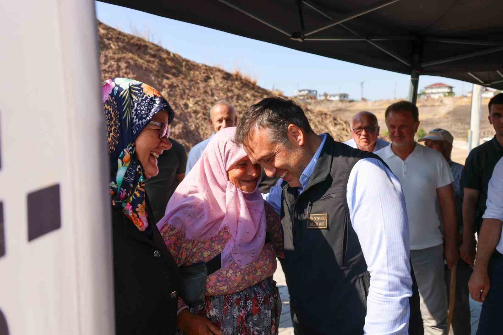 Vali Sözer’den Kaşıkçı Mahallesi’ne destek ziyareti