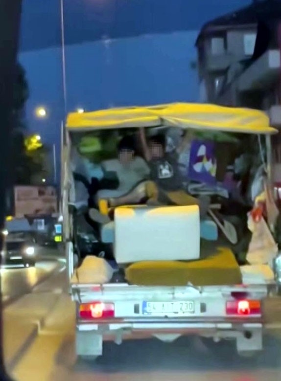 Sakarya&rsquo;da akıllara durgunluk veren g&ouml;r&uuml;nt&uuml;ler
