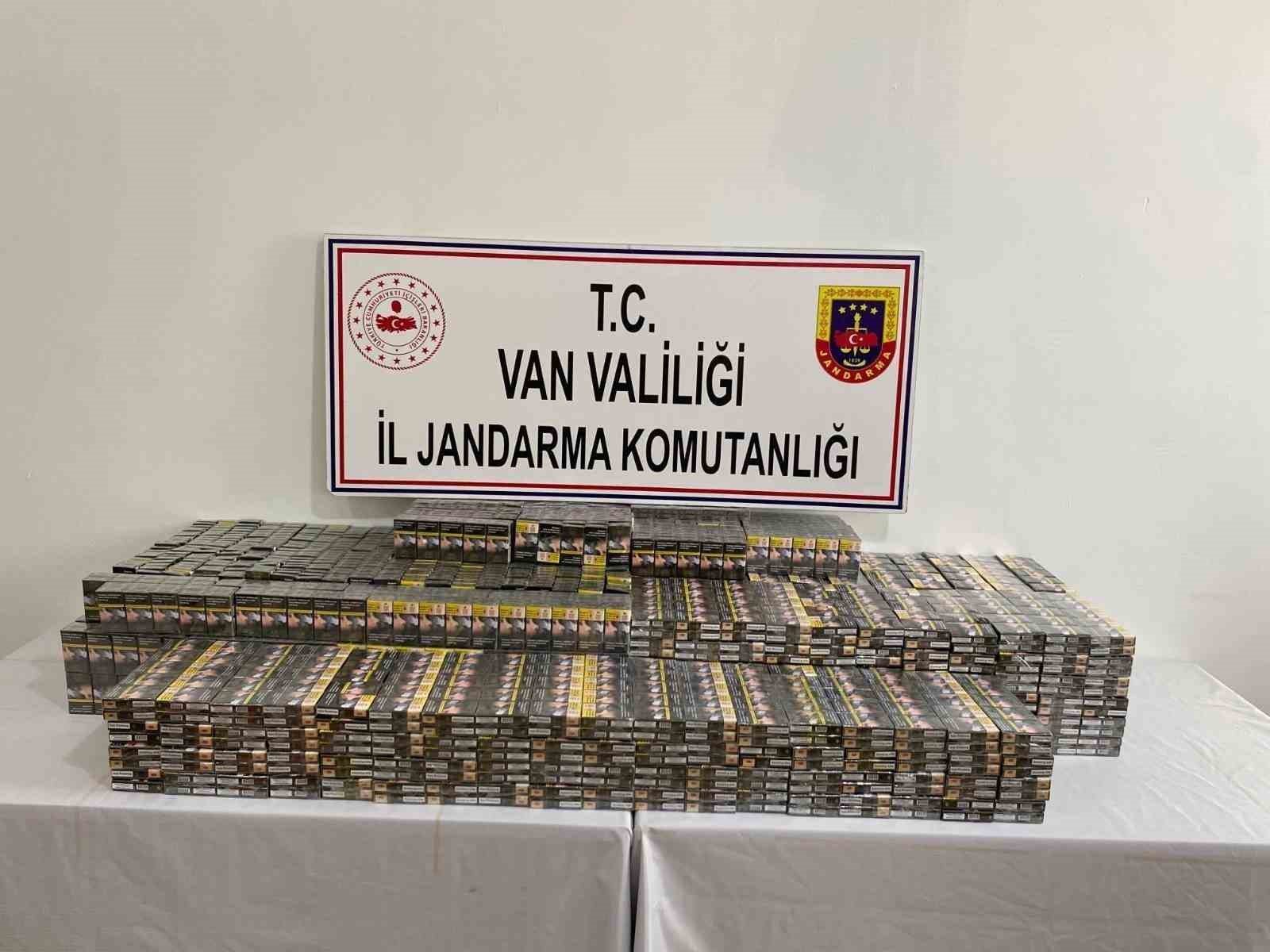 Van’da gümrük kaçakçılığı operasyonu