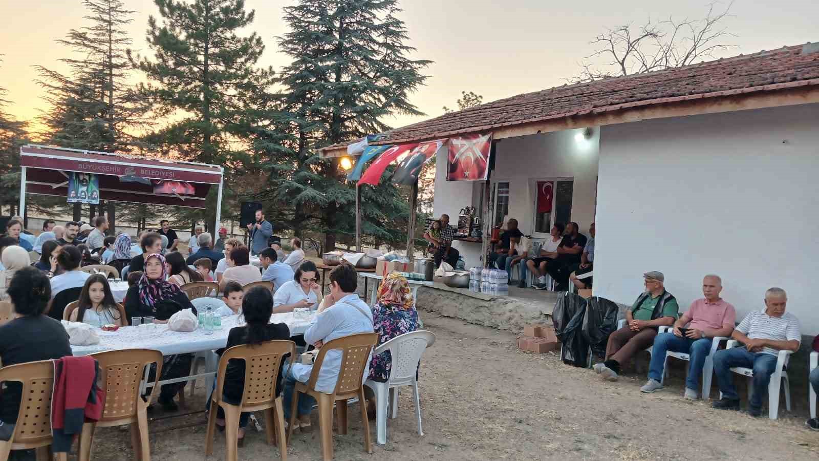 Şehitler için anma programı düzenlendi