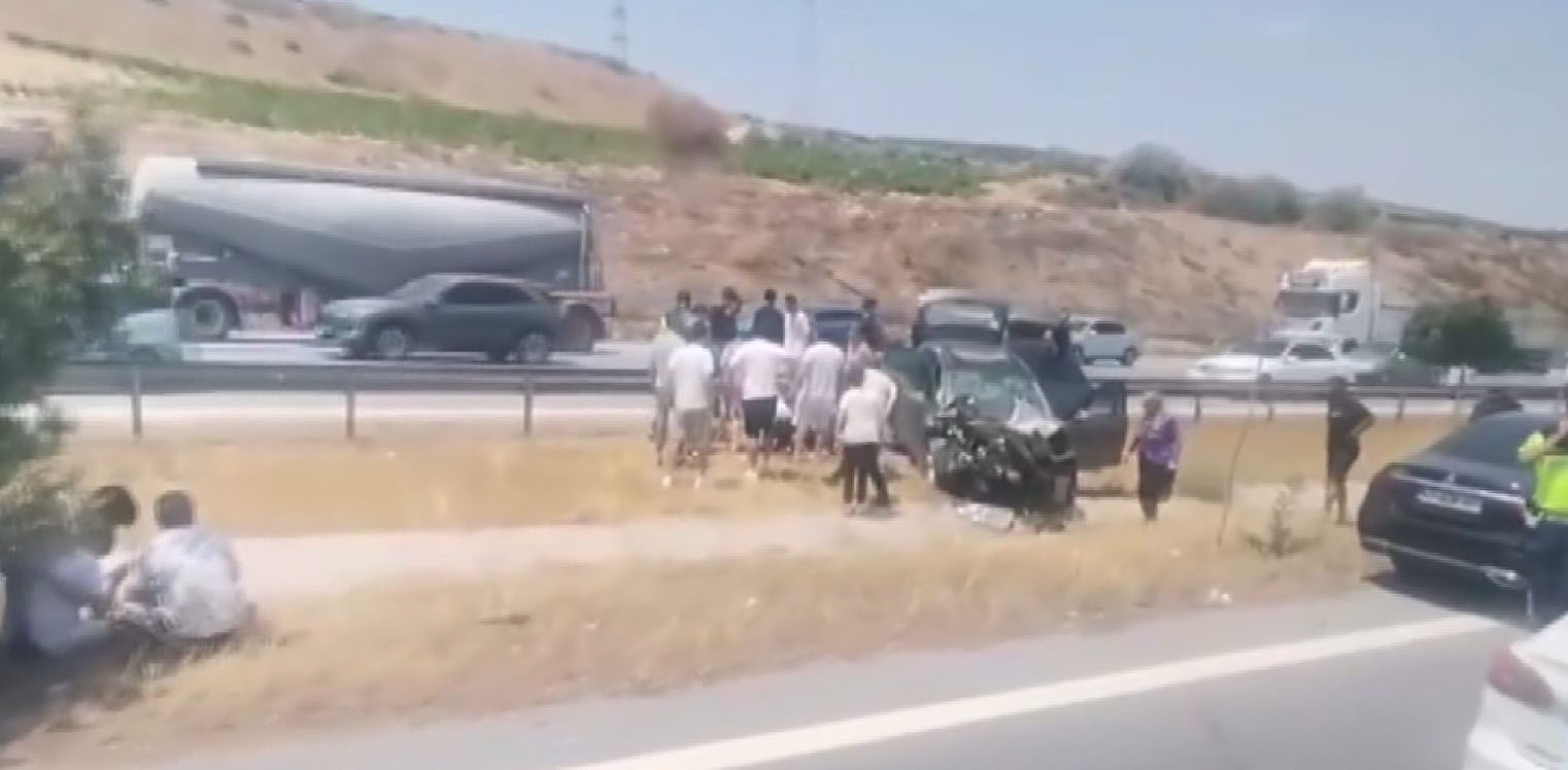 Mersin’de trafik kazası: 1 ölü, 3 yaralı