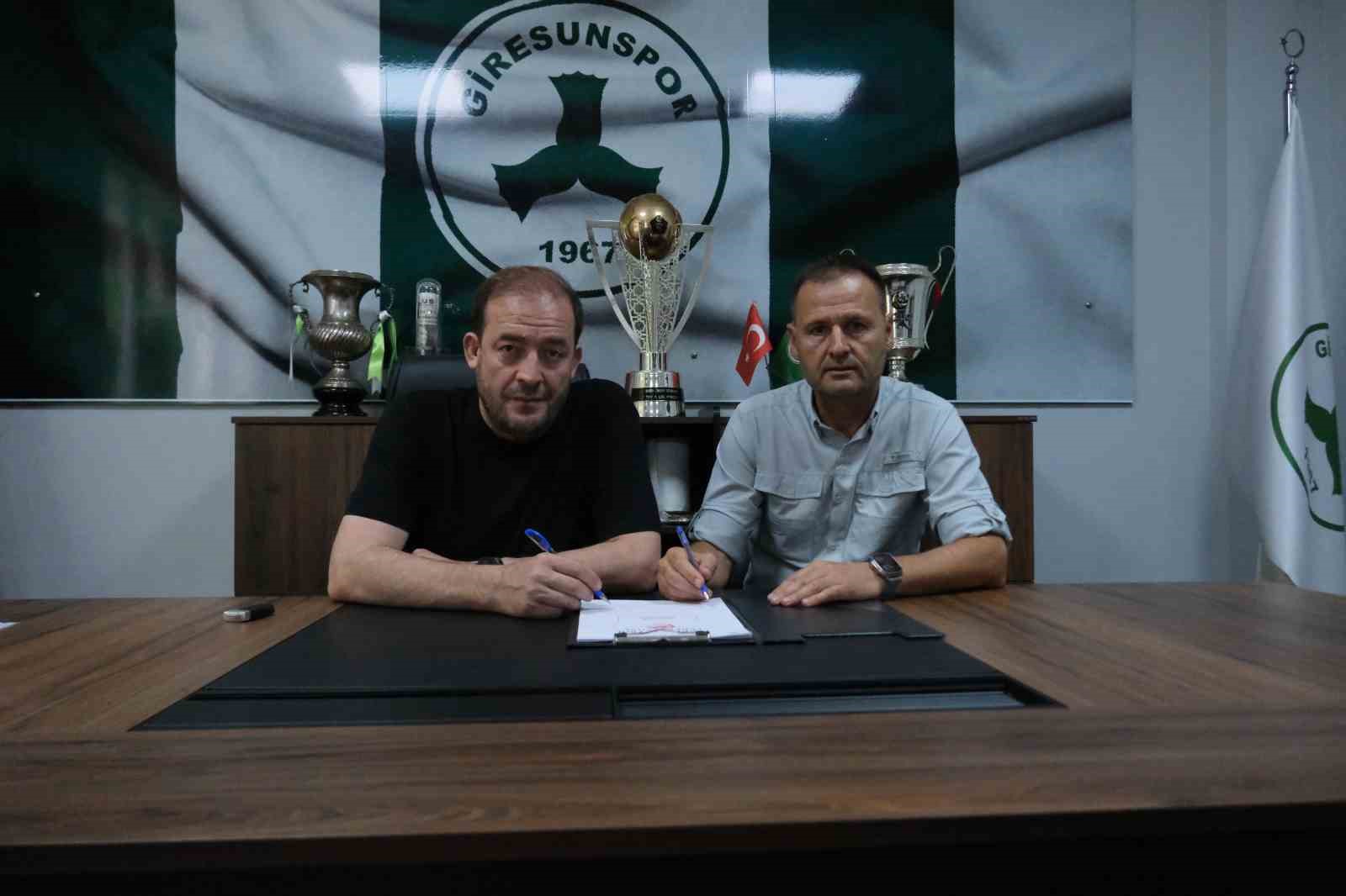Giresunspor’da Cahit Erçevik dönemi