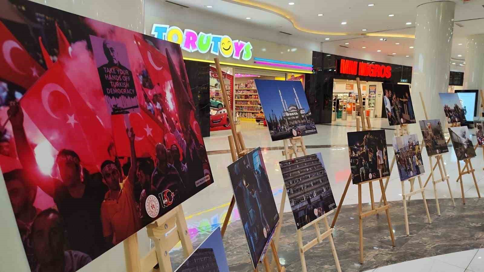 Mardian Mall’da 15 Temmuz’a özel anlamlı sergi