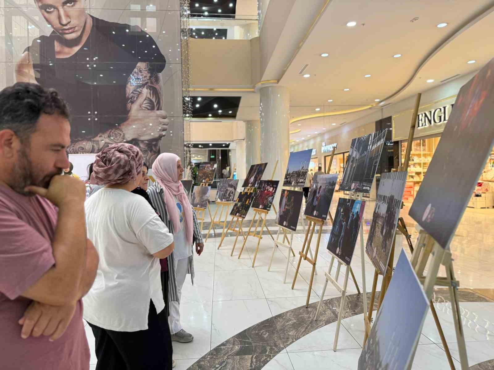 Mardian Mall&rsquo;da 15 Temmuz&rsquo;a &ouml;zel anlamlı sergi
