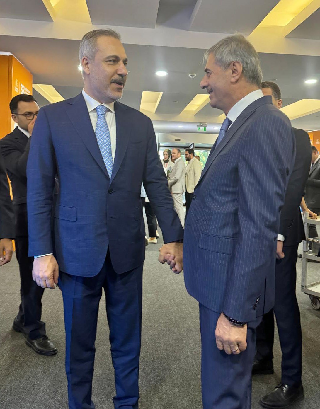 Başkan Alemdar, Bakan Fidan ve Kurum&rsquo;la g&ouml;r&uuml;şt&uuml;
