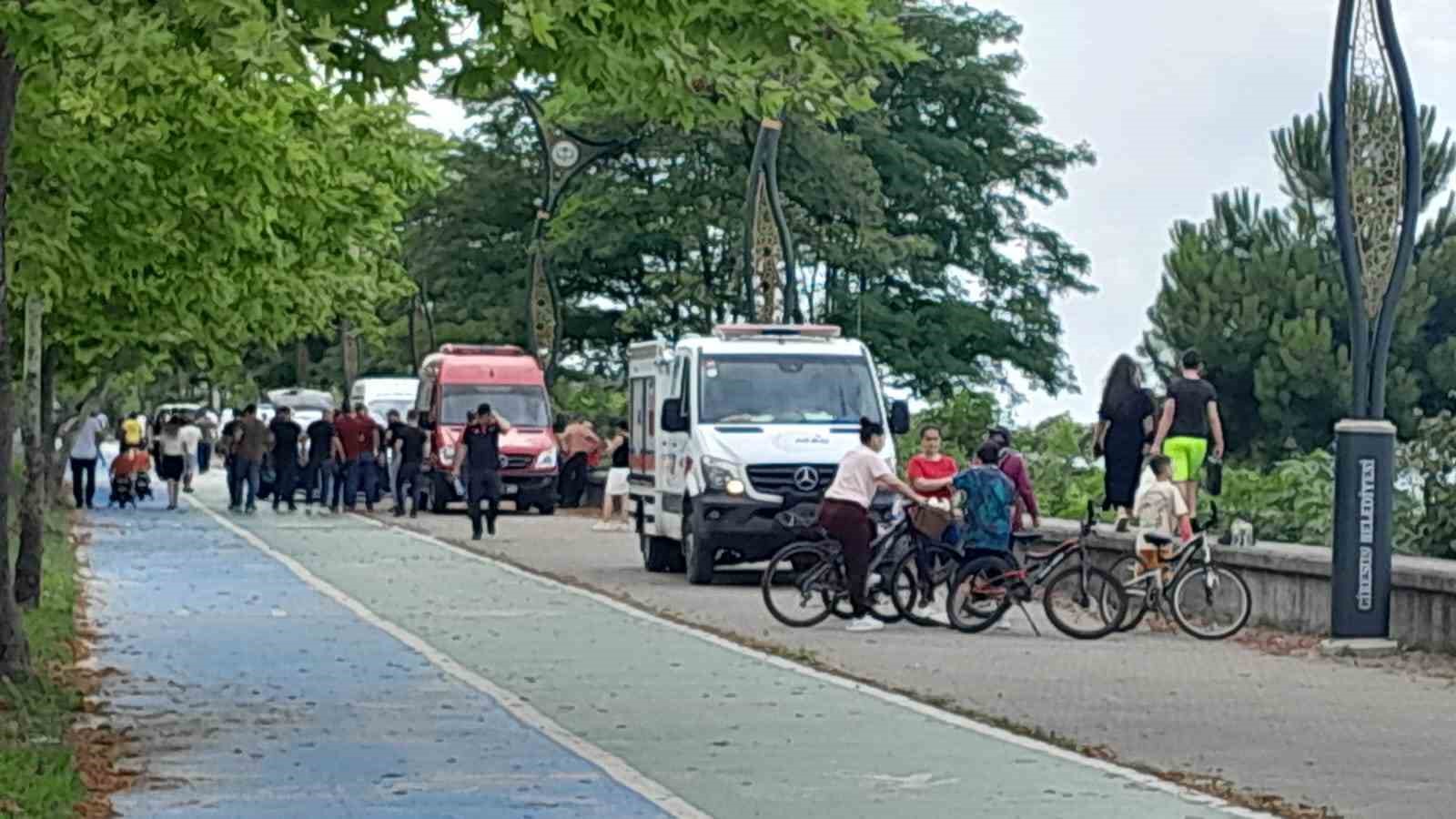 Giresun’da boğulma tehlikesi geçiren şahıs hastaneye kaldırıldı