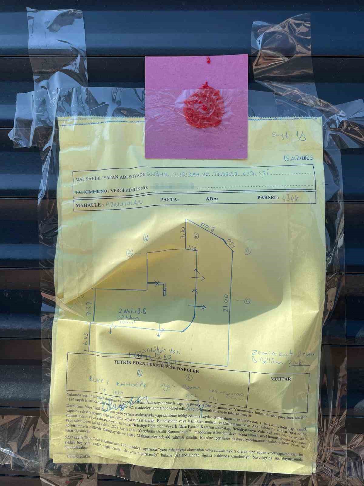 Marmaris&rsquo;te tartışmanın yaşandığı işletme m&uuml;h&uuml;rlendi
