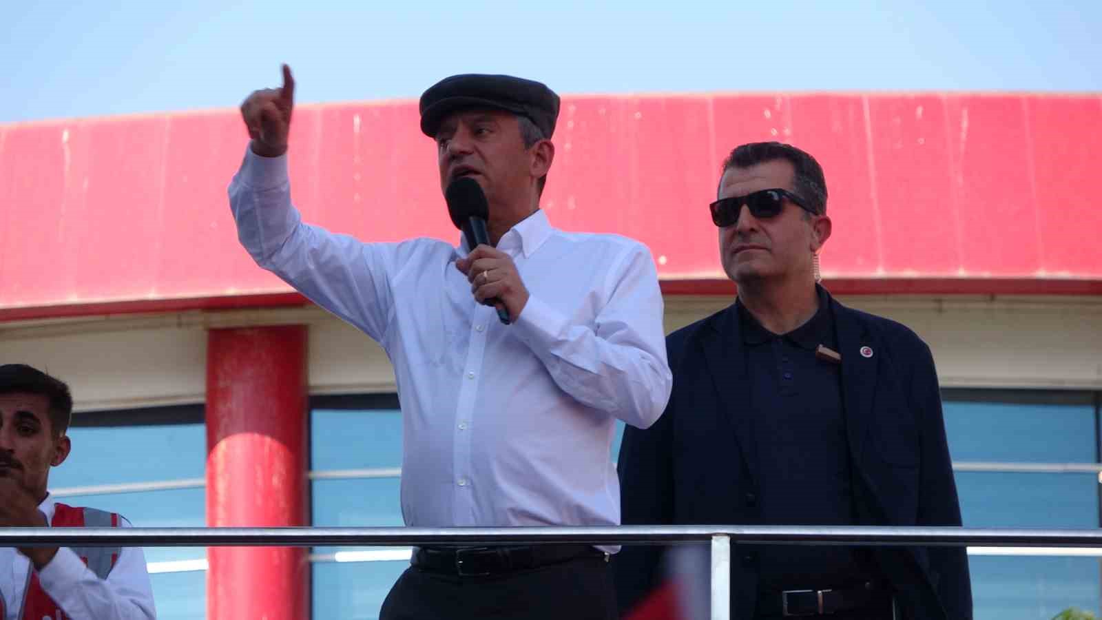 CHP Genel Başkanı &Ouml;zel: "Abdurrahman Tutdere su&ccedil;suzdur, namusumuz kadar kefiliz"
