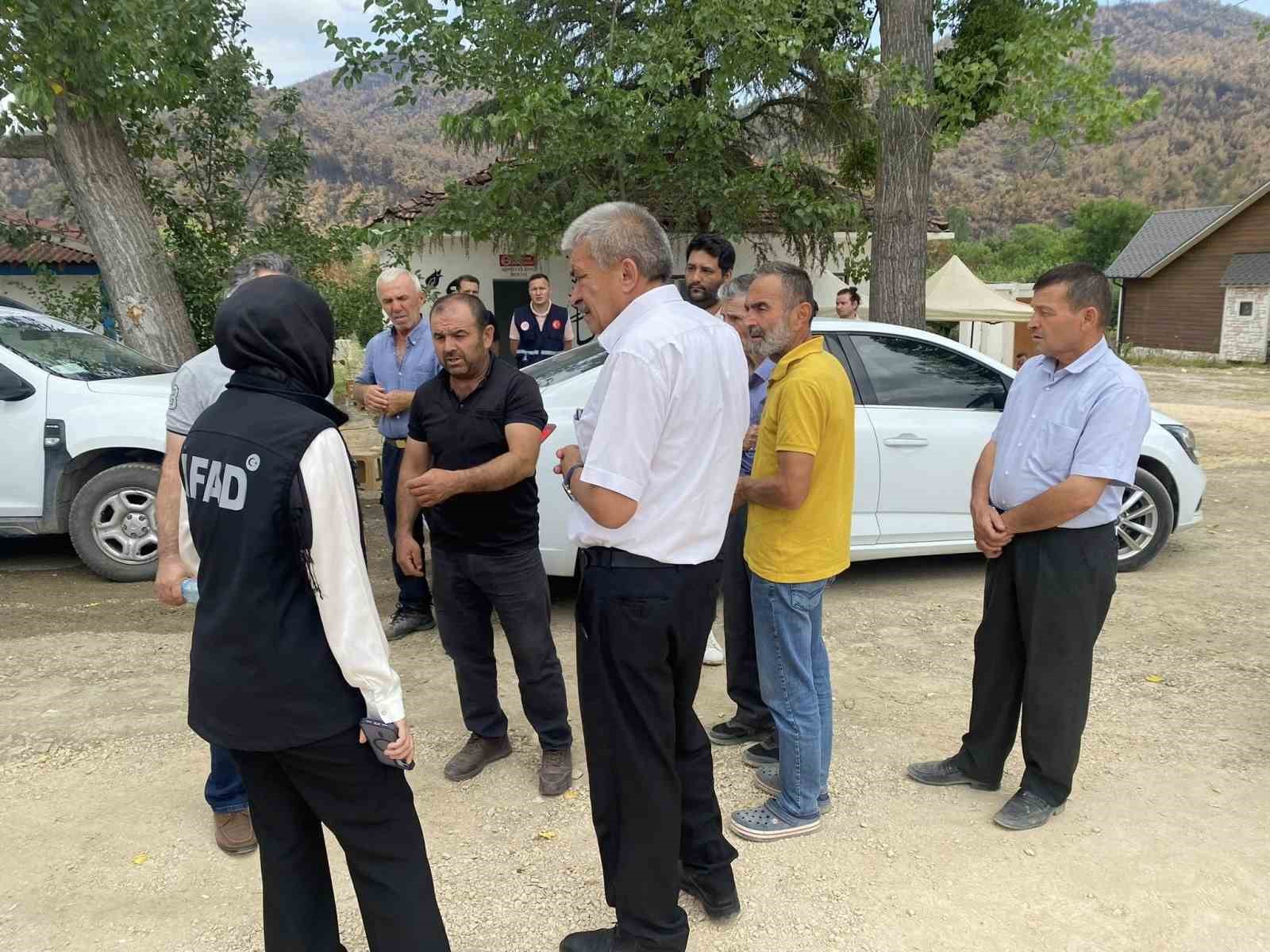 Köprücek köyünde sulama göledi için ilk adım atıldı