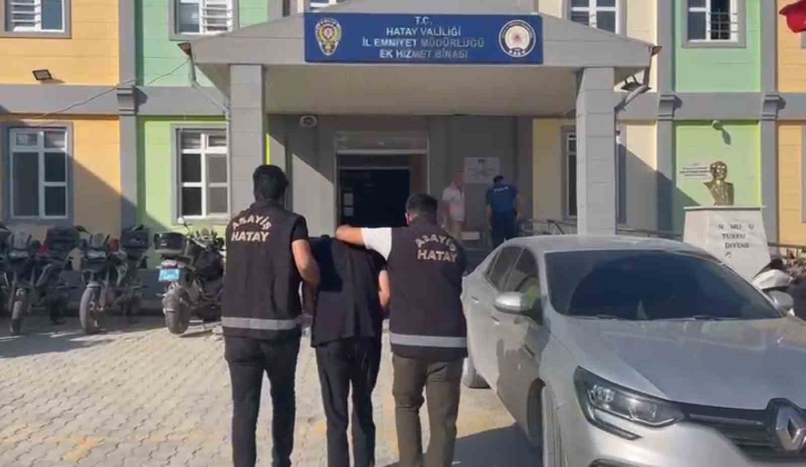 Hatay’da hırsızlıktan 14 yıl kesinleşmiş hapis cezasıyla aranan şahıs yakalandı