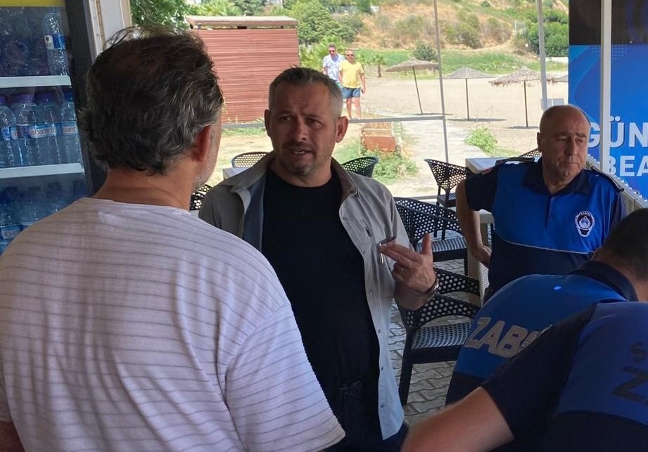 Tekirdağ’da turistik mahallelerde ruhsat denetimi