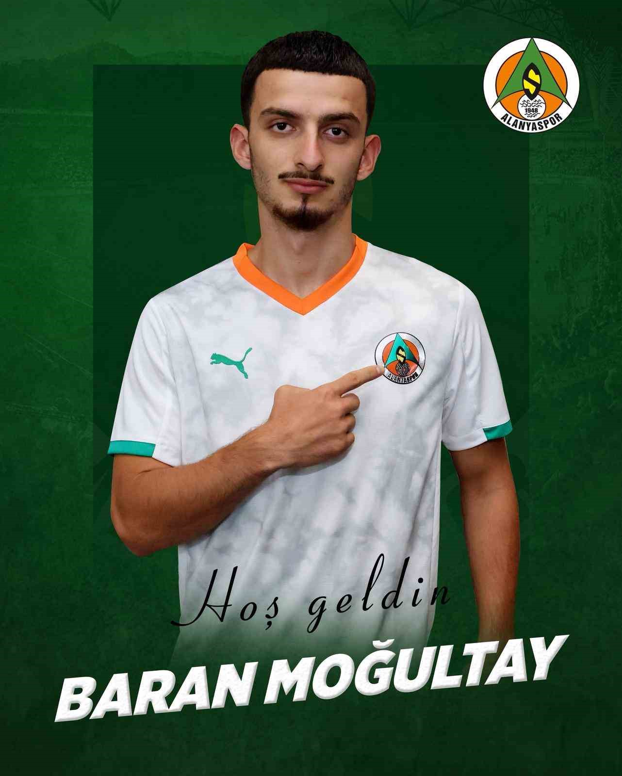 Alanyaspor, Baran Moğultay’ı satın alma opsiyonuyla kiraladı
