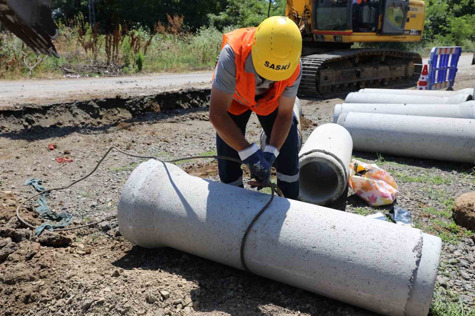 Tekkek&ouml;y&rsquo;e yeni atık su hattı

