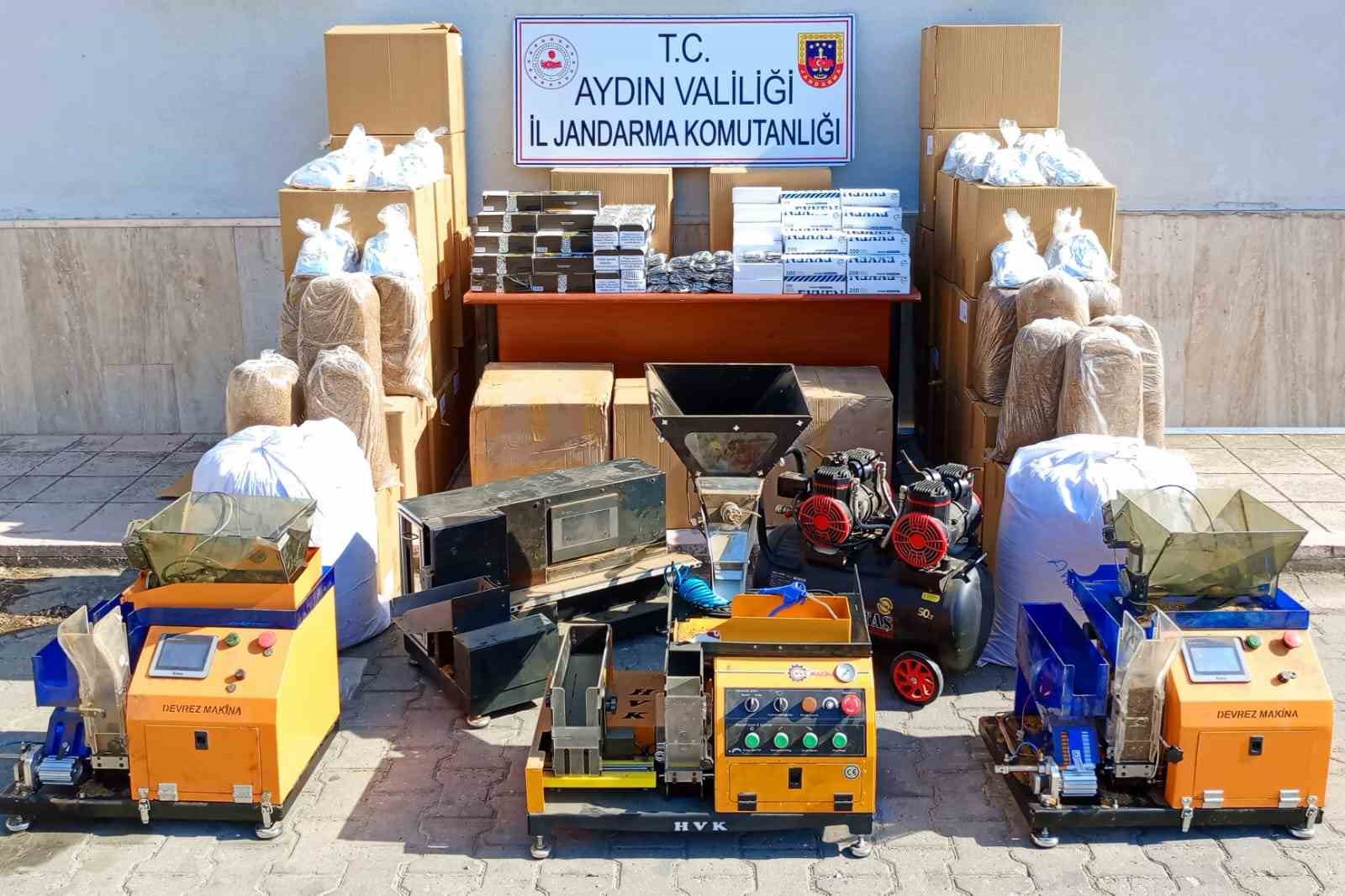 Köşk’te kaçak tütün operasyonu