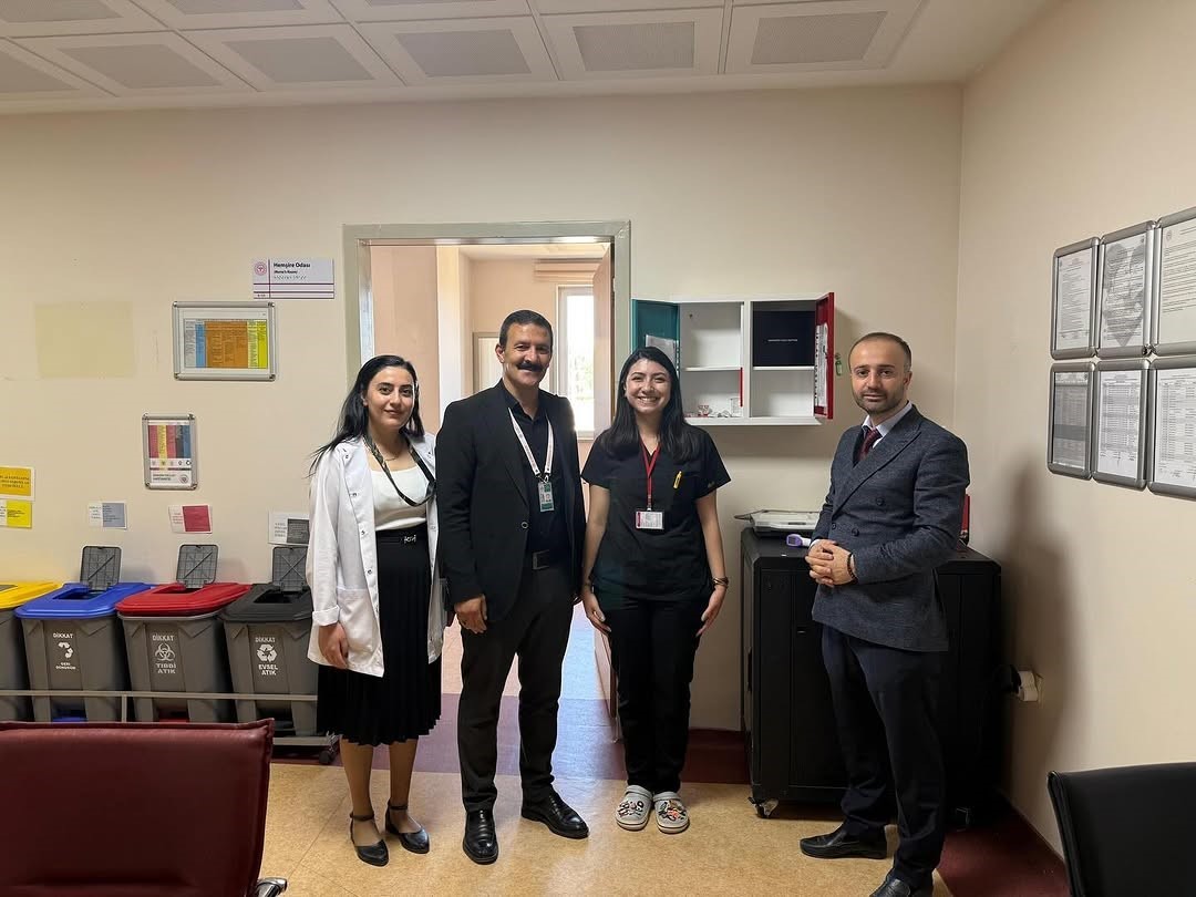 Diyadin devlet hastanesi&rsquo;ne değerlendirme ziyareti
