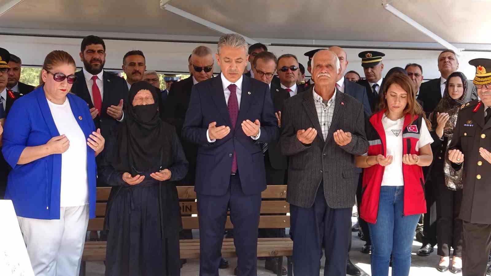 Mardin’de 15 Temmuz şehitleri dualarla anıldı