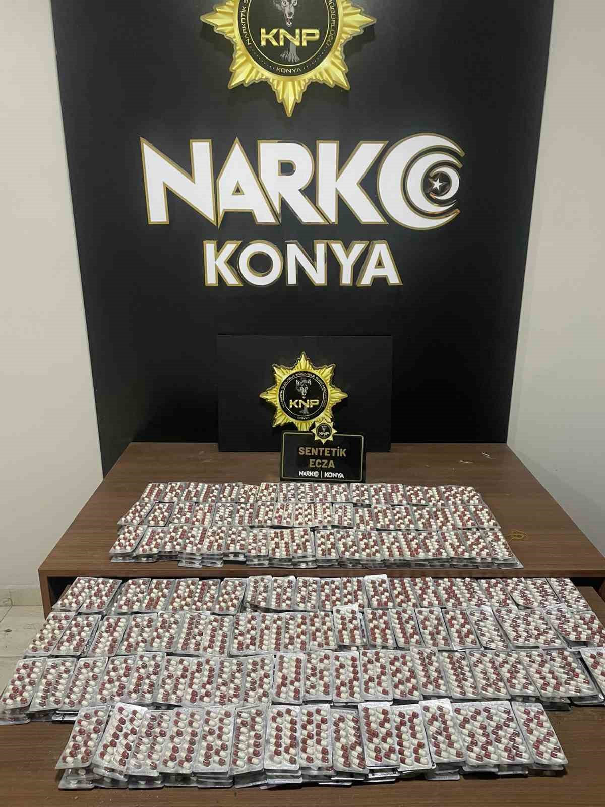 Konya’da uyuşturucu operasyonunda 68 tutuklama