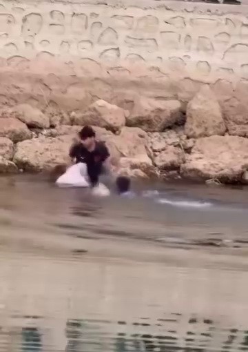 Atatrk Baraj Gletine den kadn vatandalar tarafndan kurtarld
