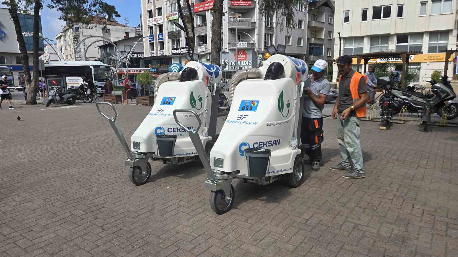 Başkan Kul: "Elektrikli süpürge araçlarıyla filomuzu modernize ediyoruz"