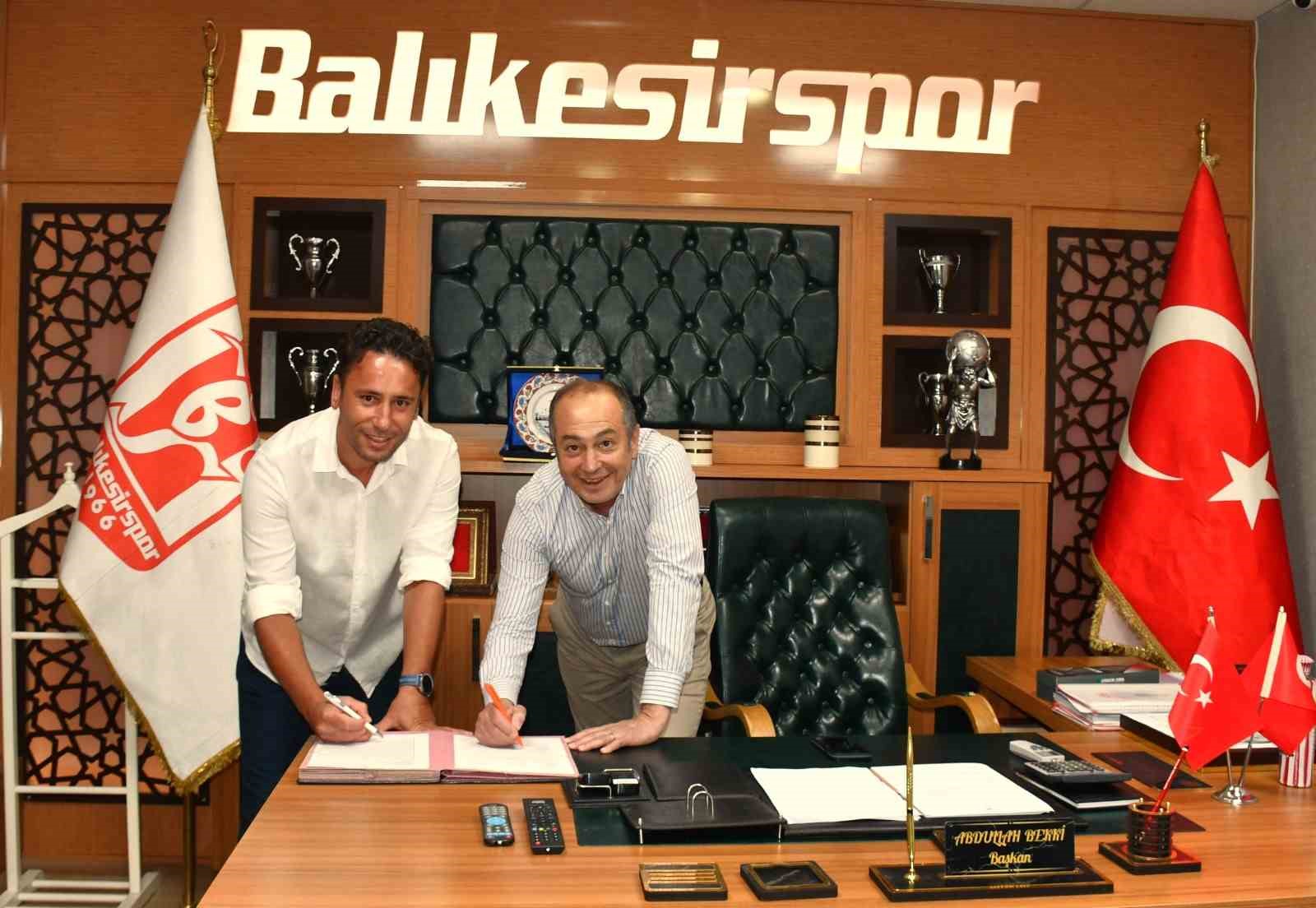 Balıkesirspor, Teknik Direktör Cem Kavçak ile sözleşme imzaladı