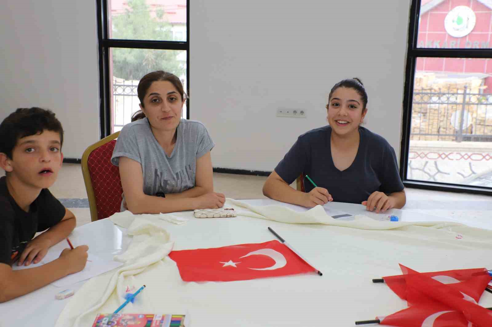 Hakkari’de 15 Temmuz temalı "Resim ve Mektup" yarışması