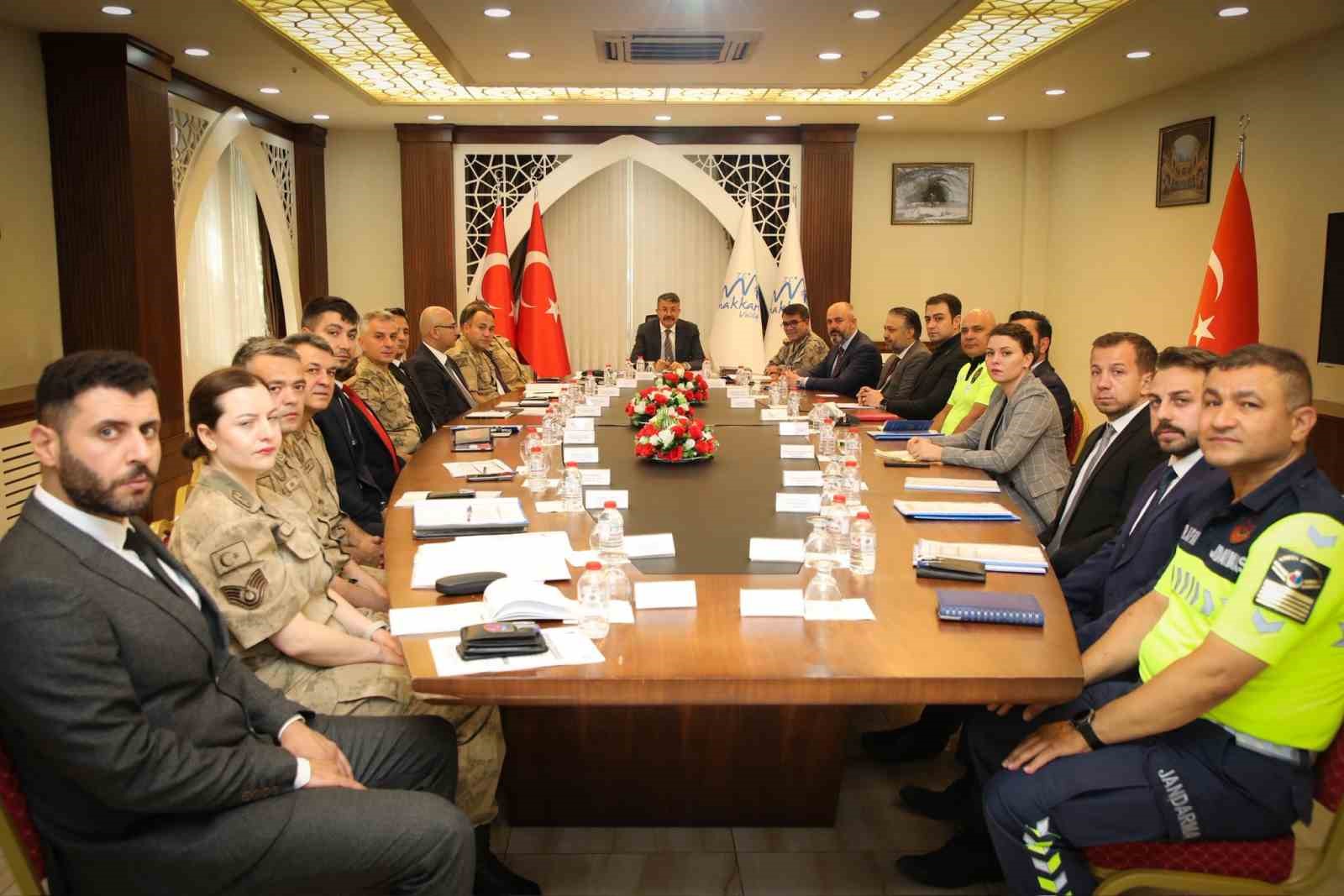 Hakkari’de suç oranlarında düşüş yaşandı