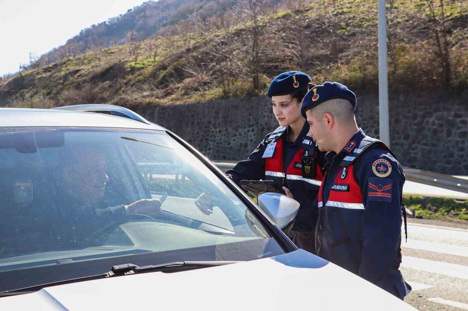 Ordu’da jandarma ekiplerinin bir haftalık faaliyetleri
